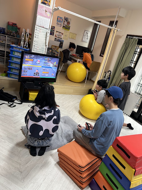 延長預かりの様子